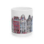 Custom Mug - Amsterdam Skyline Ceramic Mug by Mynameispod