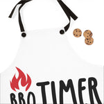 Custom Accessories - BBQ Timer Apron - Fun Cooking Gift, Personalized Kitchen Accessory, Grilling Companion, Perfect for BBQ Parties, Cookouts by Mynameispod