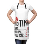 Custom Accessories - BBQ Timer Apron - Fun Cooking Gift, Personalized Kitchen Accessory, Grilling Companion, Perfect for BBQ Parties, Cookouts by Mynameispod