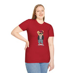 Custom T-Shirt - Bearly Hip: Unisex Softstyle Tee by Mynameispod