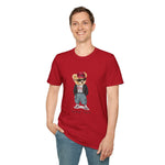 Custom T-Shirt - Bearly Hip: Unisex Softstyle Tee by Mynameispod
