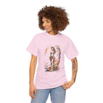 Bohemian Goddess Unisex Tee with vibrant design on soft fabric, perfect for casual outings and gifts. My Name Is POD.