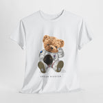 Custom T-Shirt - Cosmic Adventure Bear Tee - Unisex Fun for All! by Mynameispod