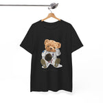 Custom T-Shirt - Cosmic Adventure Bear Tee - Unisex Fun for All! by Mynameispod