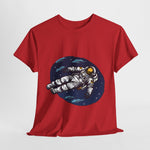 Custom T-Shirt - Cosmic Quest: Astronaut Adventure Game by Mynameispod