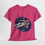 Custom T-Shirt - Cosmic Quest: Astronaut Adventure Game by Mynameispod