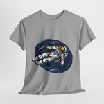 Custom T-Shirt - Cosmic Quest: Astronaut Adventure Game by Mynameispod
