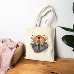 Custom Bags - Cosmic Quest Canvas Tote - Everyday Adventure Bag by Mynameispod