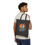 Custom Bags - Cosmic Quest Canvas Tote - Everyday Adventure Bag by Mynameispod