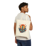 Custom Bags - Cosmic Quest Canvas Tote - Everyday Adventure Bag by Mynameispod