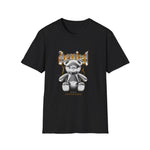 Custom T-Shirt - Denial Teddy Unisex Softstyle Tee - Trendy Casual Wear by Mynameispod
