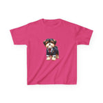 Custom Kids clothes - Doggie Dapper Kids Tee - Perfect for Pup Lovers! by Mynameispod