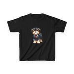 Custom Kids clothes - Doggie Dapper Kids Tee - Perfect for Pup Lovers! by Mynameispod