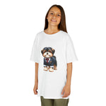 Custom Kids clothes - Doggie Dapper Kids Tee - Perfect for Pup Lovers! by Mynameispod