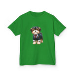 Custom Kids clothes - Doggie Dapper Kids Tee - Perfect for Pup Lovers! by Mynameispod
