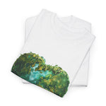 Custom T-Shirt - Eco - Love Heart: Sustainable Design for a Greener Tomorrow by Mynameispod