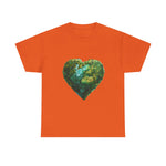 Custom T-Shirt - Eco - Love Heart: Sustainable Design for a Greener Tomorrow by Mynameispod