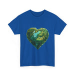 Custom T-Shirt - Eco - Love Heart: Sustainable Design for a Greener Tomorrow by Mynameispod