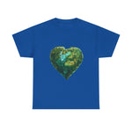 Custom T-Shirt - Eco - Love Heart: Sustainable Design for a Greener Tomorrow by Mynameispod