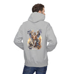 Custom Hoodie - Epic Warrior - Themed Unisex Fleece Hoodie - Perfect for Casual Wear, Gift for Men and Women, Fantasy Fans, Cozy Wear, Unique Apparel by Mynameispod
