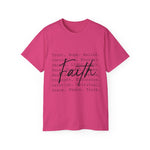 Custom T-Shirt - Faithful Threads Unisex Ultra Cotton Tee by Mynameispod
