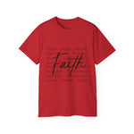 Custom T-Shirt - Faithful Threads Unisex Ultra Cotton Tee by Mynameispod