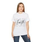 Custom T-Shirt - Faithful Threads Unisex Ultra Cotton Tee by Mynameispod