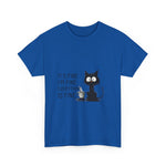 Custom T-Shirt - Feline Fine Tee: Humor for Cat Lovers! by Mynameispod