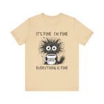 Custom T-Shirt - Fine & Funny Coffee Tee - Unisex Jersey Shirt by Mynameispod