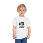 Custom Kids clothes - Game Over to School Toddler Tee - Fun Shirt for Back to School & Gamers by Mynameispod