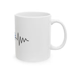 Custom Mug - Heartbeat of Greece: Love Mug by Mynameispod