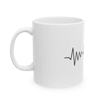 Custom Mug - Heartbeat of Greece: Love Mug by Mynameispod