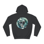 Custom Hoodie - Hoodie Haven: Fierce Snake Design for All by Mynameispod