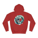 Custom Hoodie - Hoodie Haven: Fierce Snake Design for All by Mynameispod