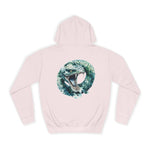 Custom Hoodie - Hoodie Haven: Fierce Snake Design for All by Mynameispod