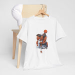 Custom T-Shirt - Hoops & Dreams Unisex Heavy Cotton Tee by Mynameispod