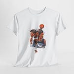 Custom T-Shirt - Hoops & Dreams Unisex Heavy Cotton Tee by Mynameispod