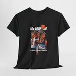 Custom T-Shirt - Hoops & Dreams Unisex Heavy Cotton Tee by Mynameispod