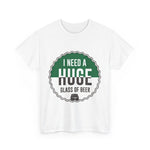 Custom T-Shirt - HUGE Beer Lover Tee by Mynameispod