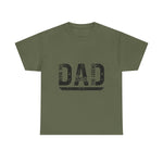 Custom T-Shirt - Legendary Dad Cotton Tee - Casual Family Wear by Mynameispod