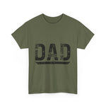 Custom T-Shirt - Legendary Dad Cotton Tee - Casual Family Wear by Mynameispod