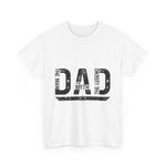 Custom T-Shirt - Legendary Dad Cotton Tee - Casual Family Wear by Mynameispod