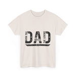 Custom T-Shirt - Legendary Dad Cotton Tee - Casual Family Wear by Mynameispod