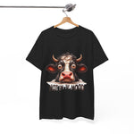 Custom T-Shirt - Moodless Cow Tee by Mynameispod