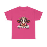 Custom T-Shirt - Moodless Cow Tee by Mynameispod
