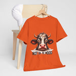 Custom T-Shirt - Moodless Cow Tee by Mynameispod