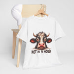 Custom T-Shirt - Moodless Cow Tee by Mynameispod