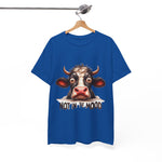 Custom T-Shirt - Moodless Cow Tee by Mynameispod