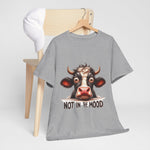 Custom T-Shirt - Moodless Cow Tee by Mynameispod