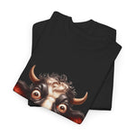 Custom T-Shirt - Moodless Cow Tee by Mynameispod
